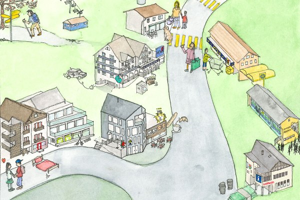 Amden Geschäfte Poschte z Amden Einkaufen